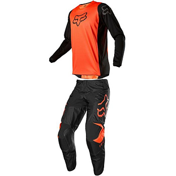 Fox Racing 180 Prix 2020 комплект, оранжево-черный