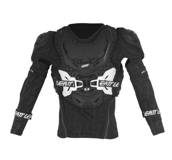 Leatt 5.5 JR моточерепаха подростковая, черный