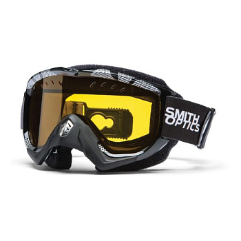 Smith Turbo Option Otg Black-Silver Static очки снегоходные, черно-серый, двойная вентилируемая линза Smith Turbo Option Otg Black-Silver Static очки снегоходные, черно-серый, двойная вентилируемая линза