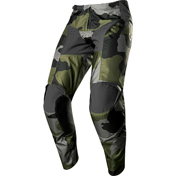 Fox Racing 180 Przm Camo SE мотоштаны, зеленый камуфляж