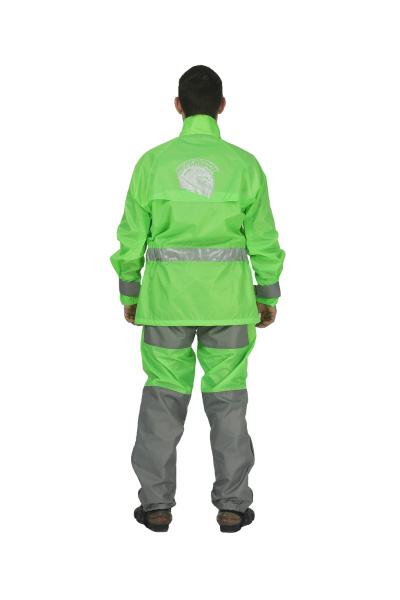 Hyperlook Titan дождевик раздельный (куртка+штаны), ярко-салатовый