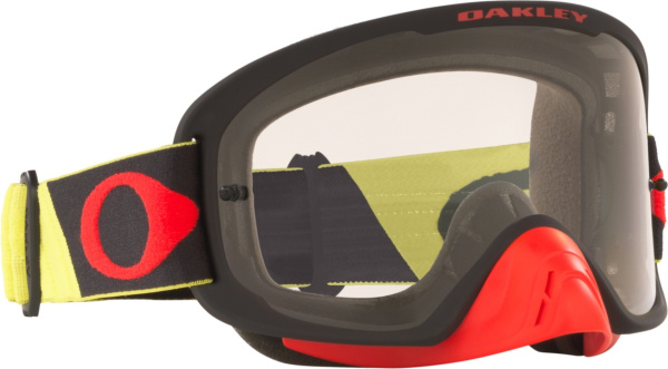 Oakley O-Frame 2.0  PRO MX Tuff Blocks мотоочки, прозрачная линза (71152500)