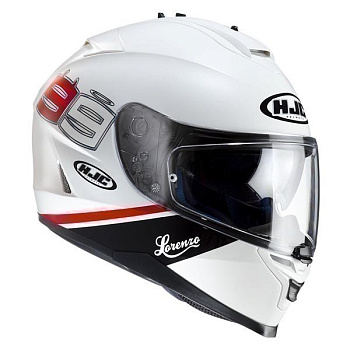 HJC IS-17 Lorenzo 99 MC10 шлем интеграл