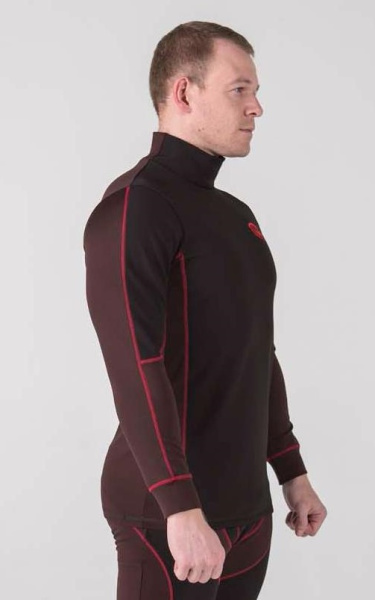 Hyperlook Siberia термобелье зимнее, джемпер коричнево-черный