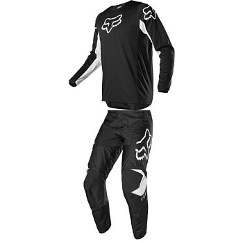 Fox Racing 180 Prix 2020 комплект, черно-белый