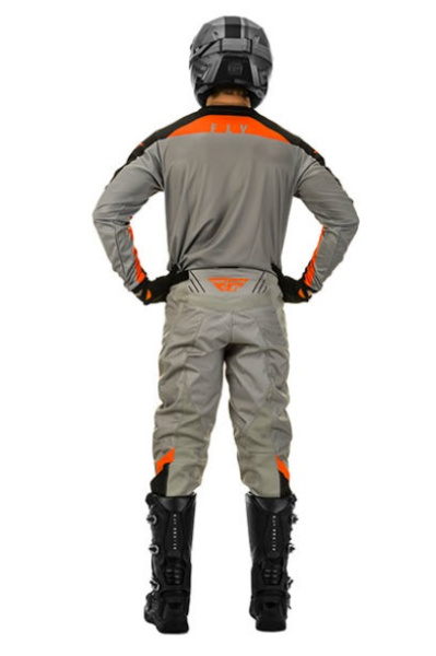 Fly Racing F-16 2020 комплект подростковый, серо-оранжево-черный Fly Racing F-16 2020 комплект подростковый, серо-оранжево-черный
