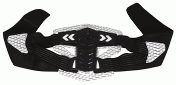 Acerbis Gel-Xtreme пояс защитный, черно-белый