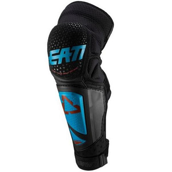 Leatt 3DF Hybrid Ext наколенники, сине-черный