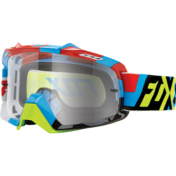 Fox Air Space Divizion мотоочки, желто-синий