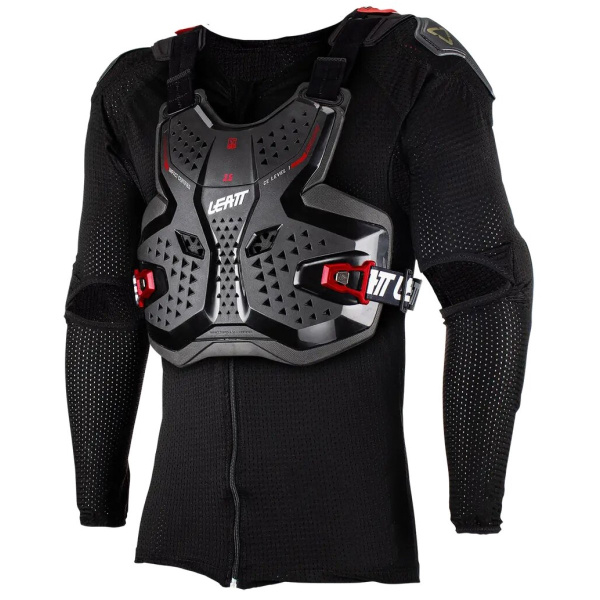 Leatt Body Protector 3.5 Junior Black/Red моточерепаха подростковая Leatt Body Protector 3.5 Junior Black/Red моточерепаха подростковая