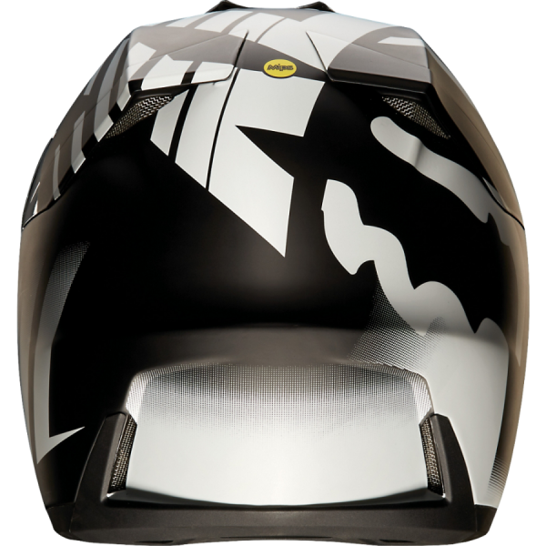 Fox Racing V3 Savant шлем кроссовый, черно-белый