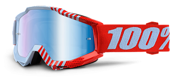 100% Accuri Cupcoy Mirror Blue Lens мотоочки