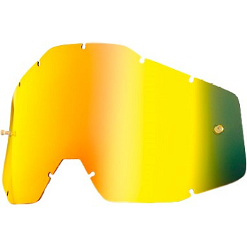 100% Accuri/Strata Anti-Fog Gold Mirror Youth линза подростковая 100% Accuri/Strata Anti-Fog Gold Mirror Youth линза подростковая