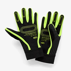 100% Brisker Extreme Black/Fluo Yellow мотоперчатки