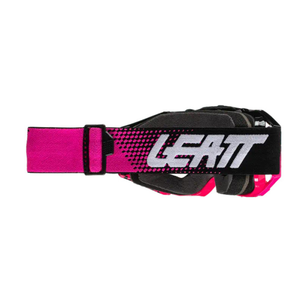Leatt Velocity 6.5 Neon Pink Light Grey 58% мотоочки, двойная линза