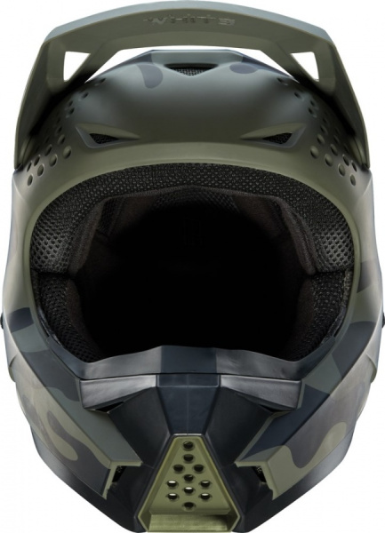 Shift White 2018 шлем кроссовый, зеленый камуфляж