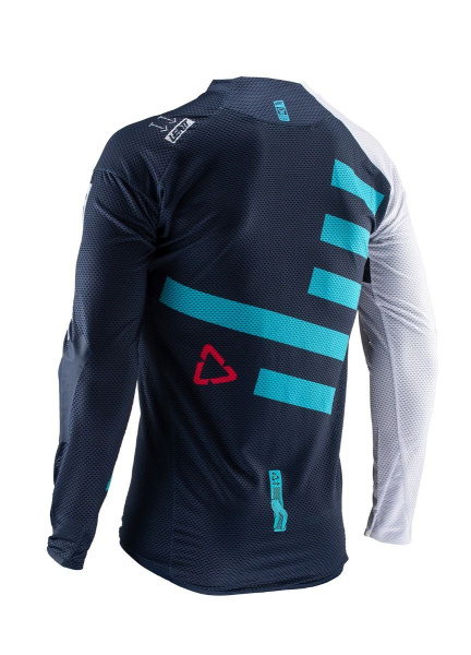 Leatt GPX 5.5 UltraWeld 2019 джерси, черно-голубой