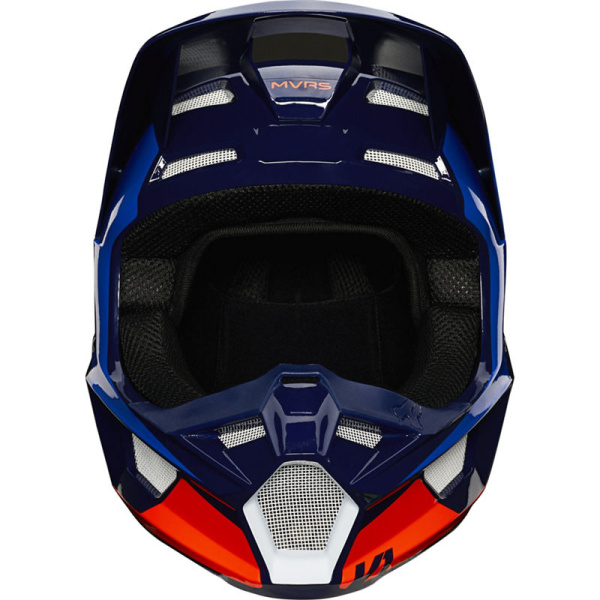 Fox Racing V1  Prix 2020 Lovl SE Orange/Blue шлем кроссовый