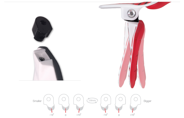 Atlas Air Neck Brace защита шеи, красно-белый