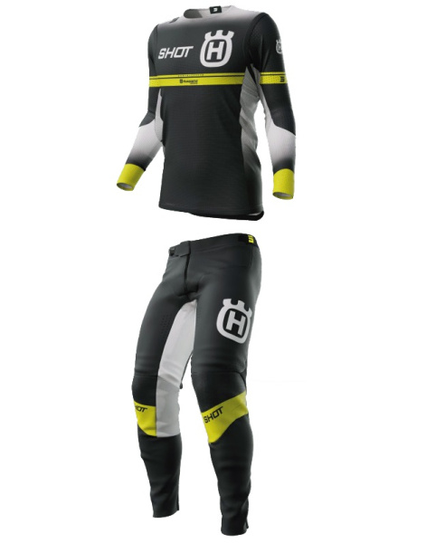 Shot Aerolite LE Husqvarna Black комплект