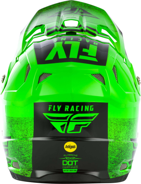 Fly Racing Toxin MIPS Embargo шлем кроссовый, зелено-черный Fly Racing Toxin MIPS Embargo шлем кроссовый, зелено-черный