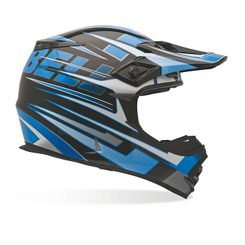 Шлем Bell MX-2 Breaker MX Helmet (черно-синий)
