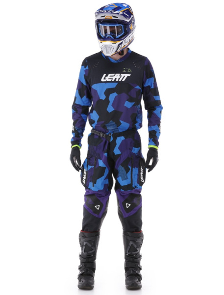 Leatt Moto 4.5 Enduro 2025 Blue мотоштаны Leatt Moto 4.5 Enduro 2025 Blue мотоштаны