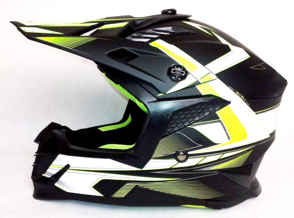 Ataki SC-16 Rift шлем кроссовый, желто-черный