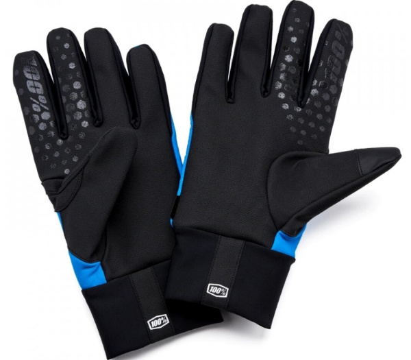 100% Hydromatic Brisker мотоперчатки, синий