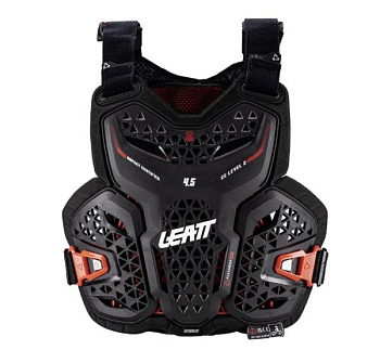 Leatt Chest Protector 4.5 Hybrid Black панцирь подростковый, черный