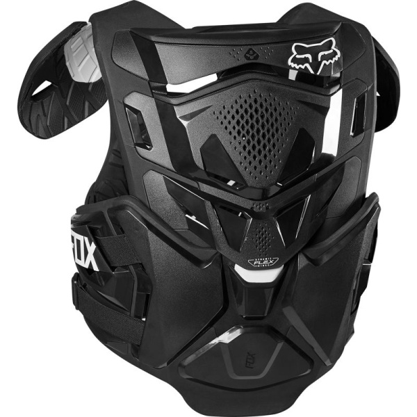 Fox Airframe Pro панцирь с плечами, черный Fox Airframe Pro панцирь с плечами, черный
