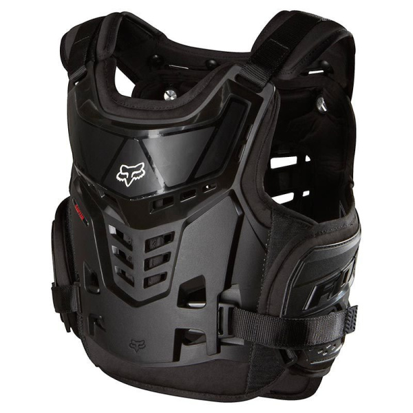 Fox Raptor Proframe LC Youth панцирь без плеч подростковый, черный
