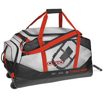 OGIO Trucker 8800 сумка на колесах, черно-красно-белый OGIO Trucker 8800 сумка на колесах, черно-красно-белый
