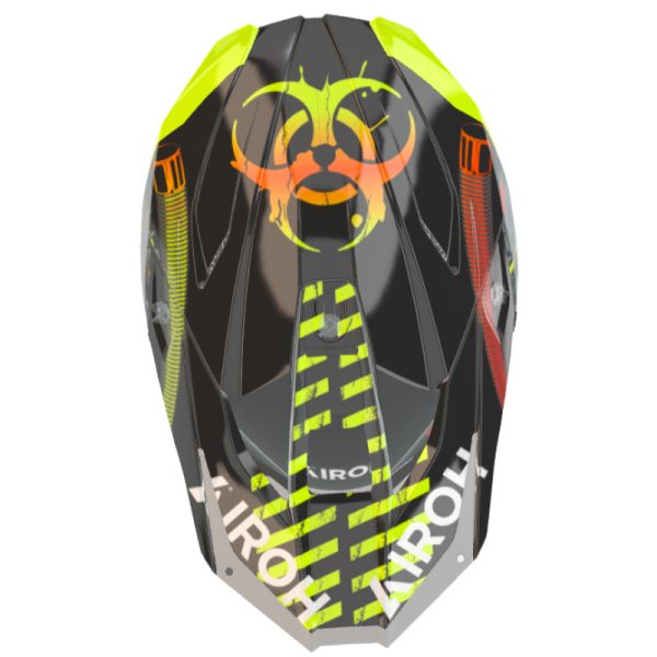 Airoh Twist 3 Toxic Gloss шлем внедорожный