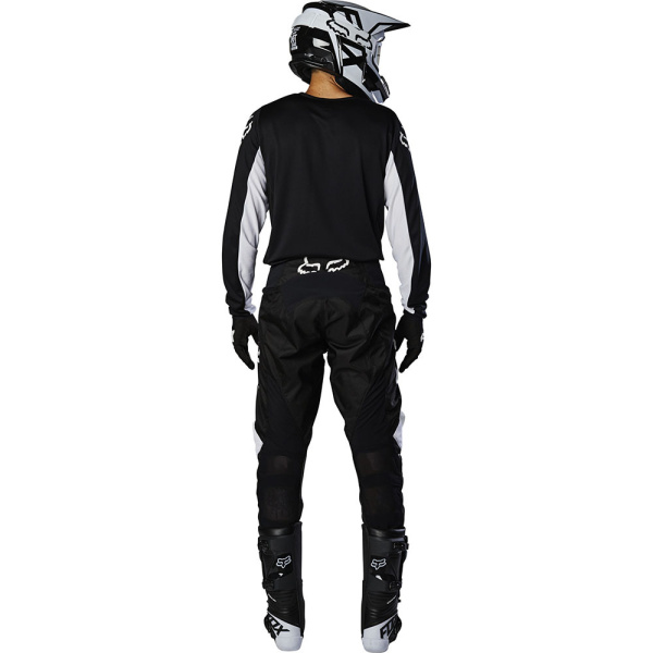 Fox Racing 180 Prix 2020 джерси, черно-белый Fox Racing 180 Prix 2020 джерси, черно-белый