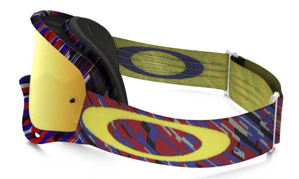 Oakley O-Frame Rain of Terror мотоочки, желтая линза