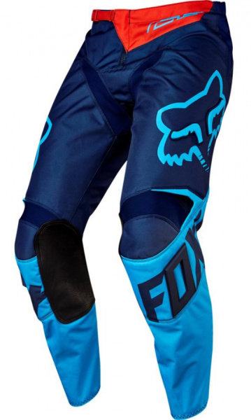 Fox Racing 180 Race 2017 мотоштаны, сине-голубой