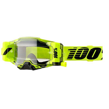 100% Armega Forecast Nuclear Citrus / Clear Lens мотоочки
