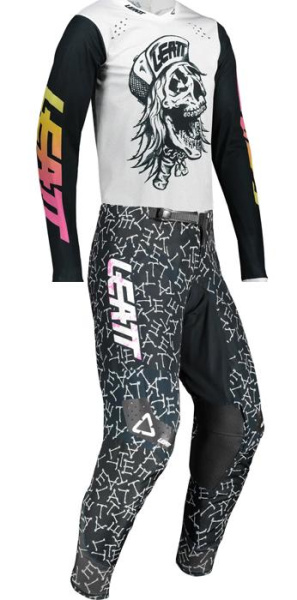 Leatt Moto 3.5 Jr Bones/Skull комплект подростковый