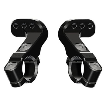 Cycra CRM Ultra комплект крепежа для руля 1-1/8" 28мм, черный