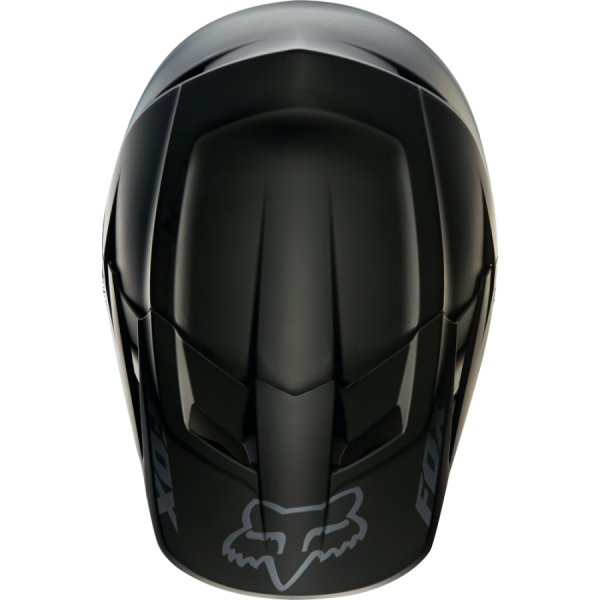 Fox Racing V1 Matte 2018 шлем кроссовый, черный матовый
