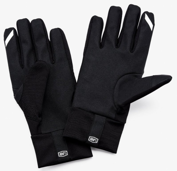 100% Hydromatic Waterproof Black мотоперчатки