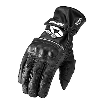 EVS Cyclone мотоперчатки кожаные с защитой, черный