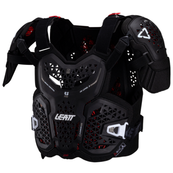 Leatt Chest Protector 4.5 Pro Evo Black панцирь с плечами