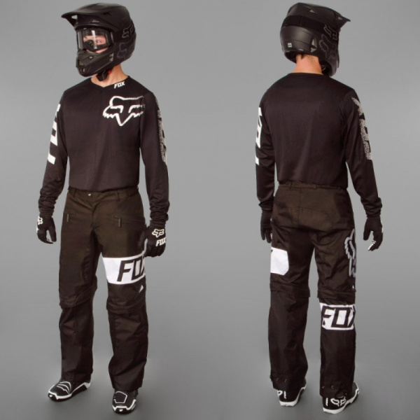 Fox Racing Blackout 2020 джерси, черный Fox Racing Blackout 2020 джерси, черный