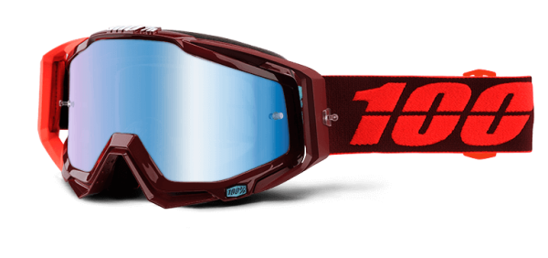 100% Racecraft Kikass Mirror Blue Lens мотоочки