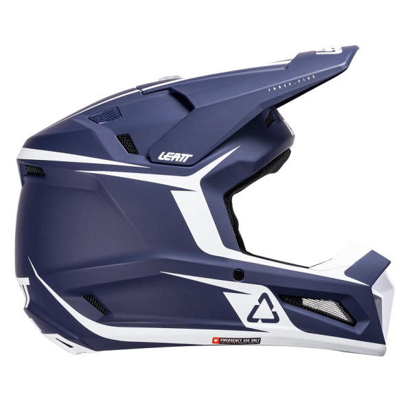 Leatt Kit Moto 3.5 Jr V26 Blue шлем подростковый + Vizion 2.5s мотоочки Leatt Kit Moto 3.5 Jr V26 Blue шлем подростковый + Vizion 2.5s мотоочки