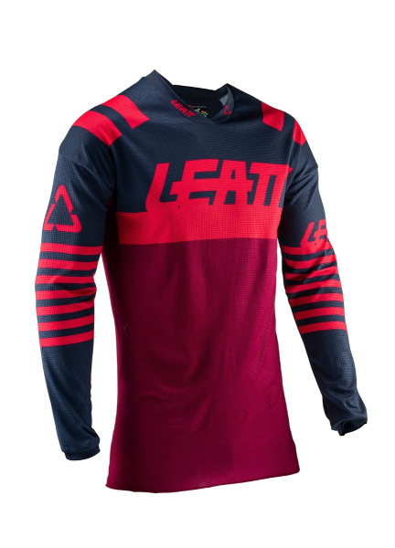 Leatt GPX 4.5 Lite 2019 джерси, сине-красный