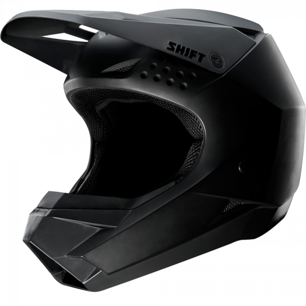 Shift White Youth Matte Black шлем подростковый
