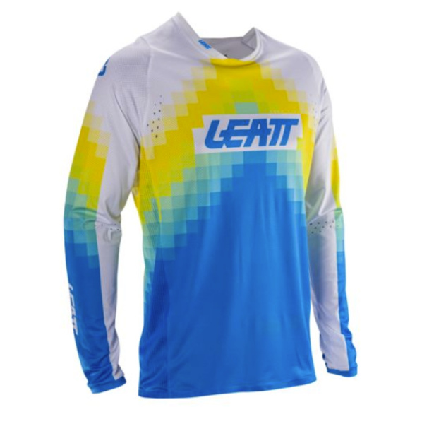 Leatt Moto 4.5 2026 Pixel Blue комплект